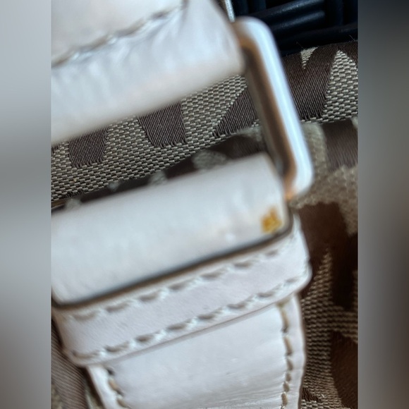 Michael Kors monogram canvas leather satchel vintage - Picture 12 of 16